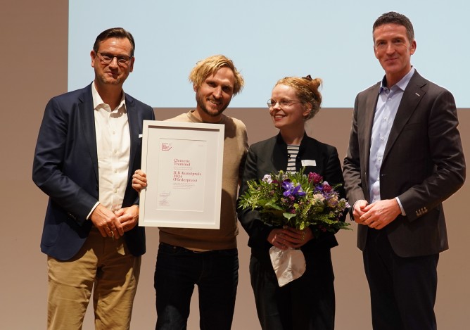 Clemens Tremmel erhält den Förderpreis des ILB-Kunstpreis 2024.