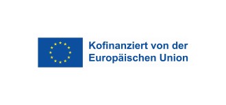 Logo mit Schriftzug: Kofinanziert von der Europaeischen Union